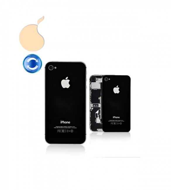 Замена задней крышки (Черная) iPhone 4S